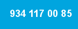 934 117 00 85 934 117 00 85